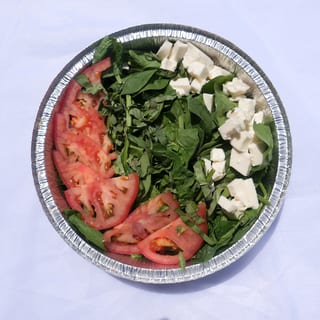 Large Spinach Caprese Salad
